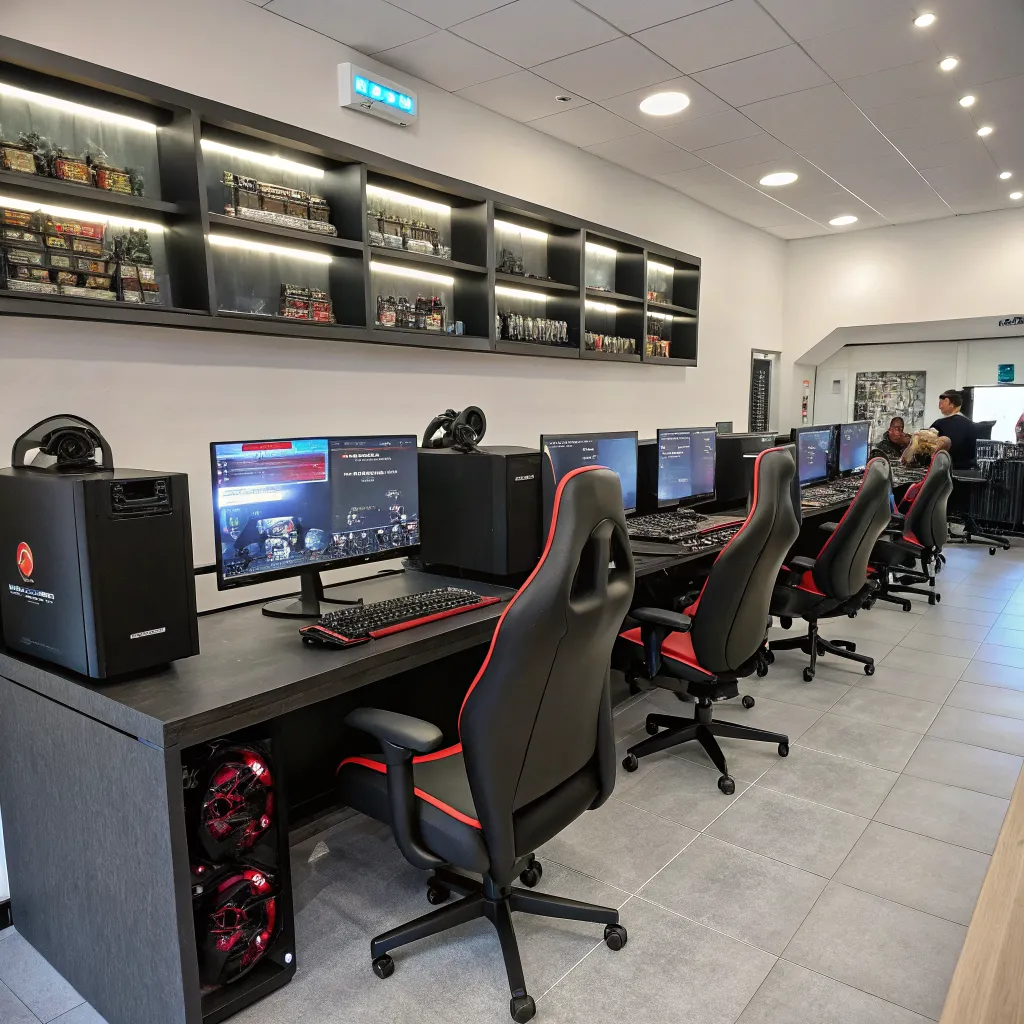 Centro de juego en PC premium